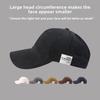 Letter Embroidered Baseball Cap With Wide Brim For Casual Streetwear Fashion