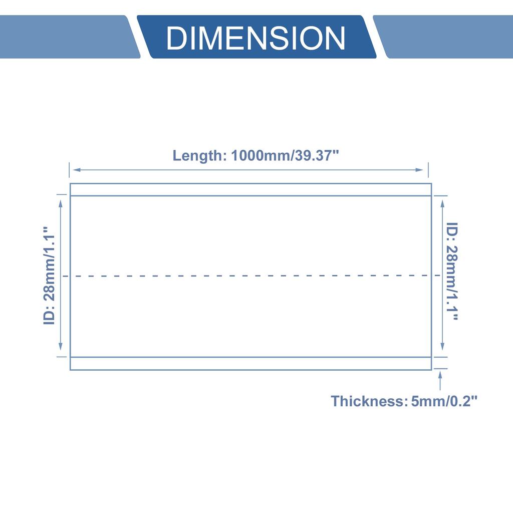 X AUTOHAUX Silicone Hose, Silicone Tube, Intercooler, Intake Pipe, Resistant Hose, Air Duct
