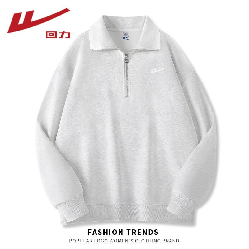 

Warrior Women s Half-Zip Lapel Sweatshirt L