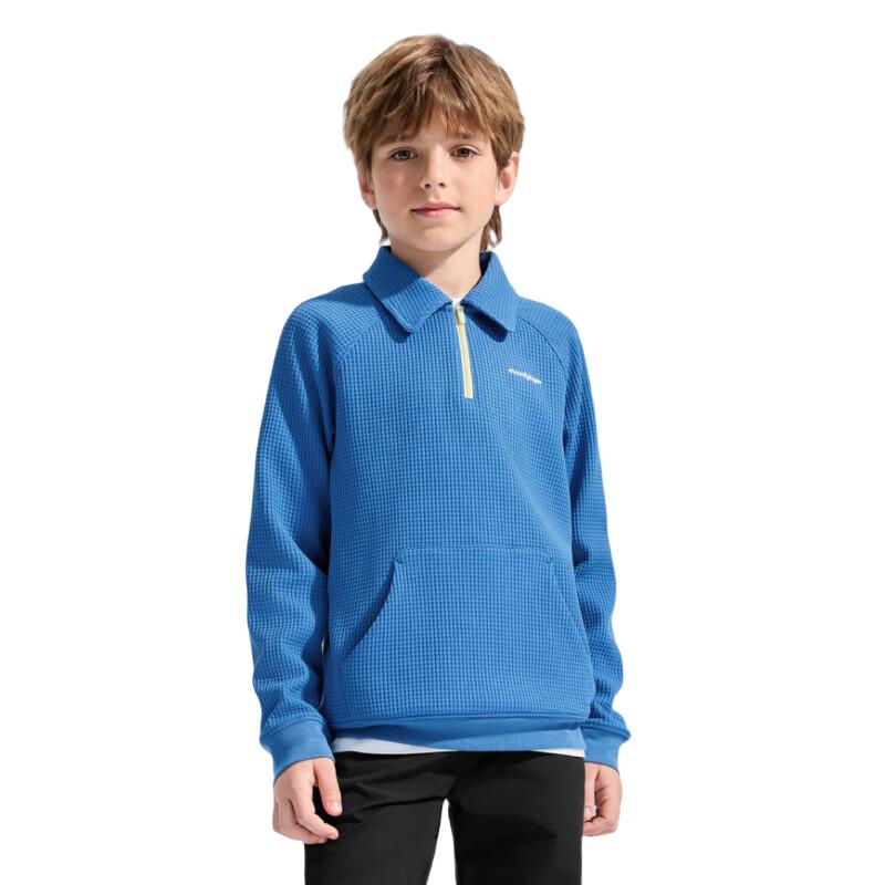 

Moodytiger Boys Breathable Raglan Long Sleeve Polo Shirt 110