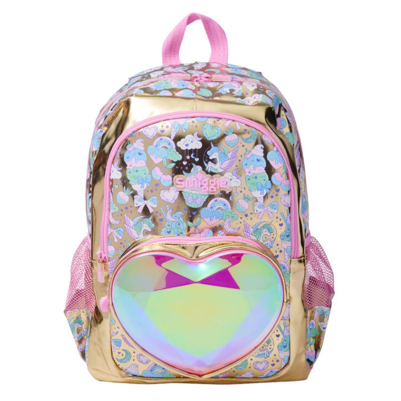 Smiggle Kids Backpack Large Capacity Students Outdoor Casual Daypack
