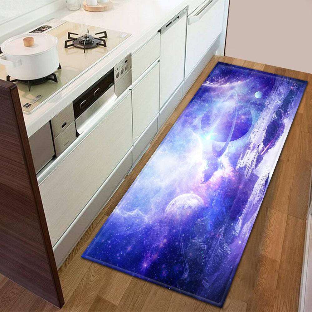 Kitchen Door Mat Bedroom Carpet Non-slip Floor Balcony Corridor Long Carpet Bedside Living Room Floor Mat