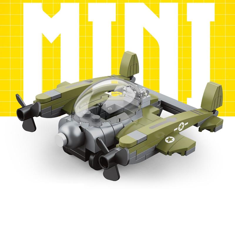 Spring Powered Compact Size High-Standard Building-Set First-Class Assembly-Bricks Premium-Quality Combat Premium-Quality Aircraft Armored