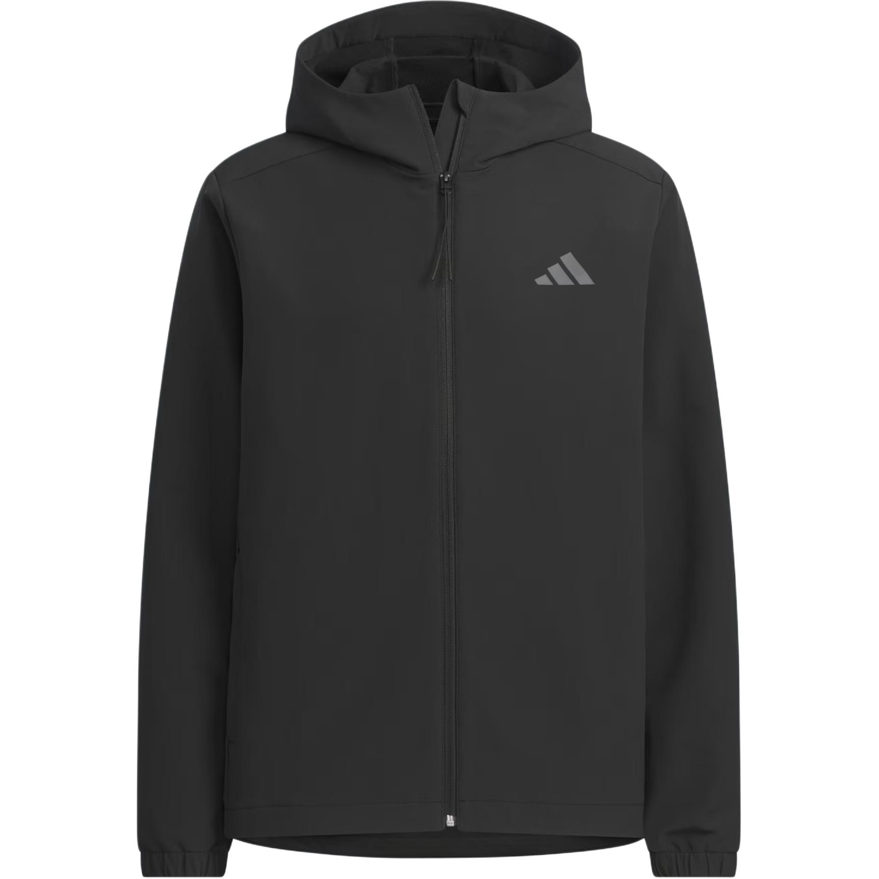 Adidas Jackets Unisex Black Hooded Moderate KF5222 4XL