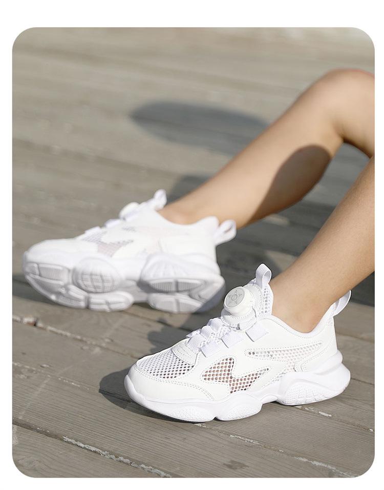 Lightweight Children's Non-Slip Mesh Running Shoes for Spring and Autumn
