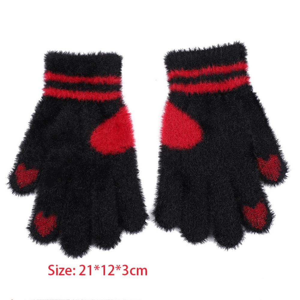 Full Finger Touch Screen Gloves Warm Skiing Gloves 2024 Winter Gloves Women