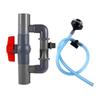 1 Set Sistem de Fertilizare Venturi Plastic PVC Absorber de Îngrășământ Seră Pom Fructifer Irigare prin Picurare Aplicator de Îngrășământ