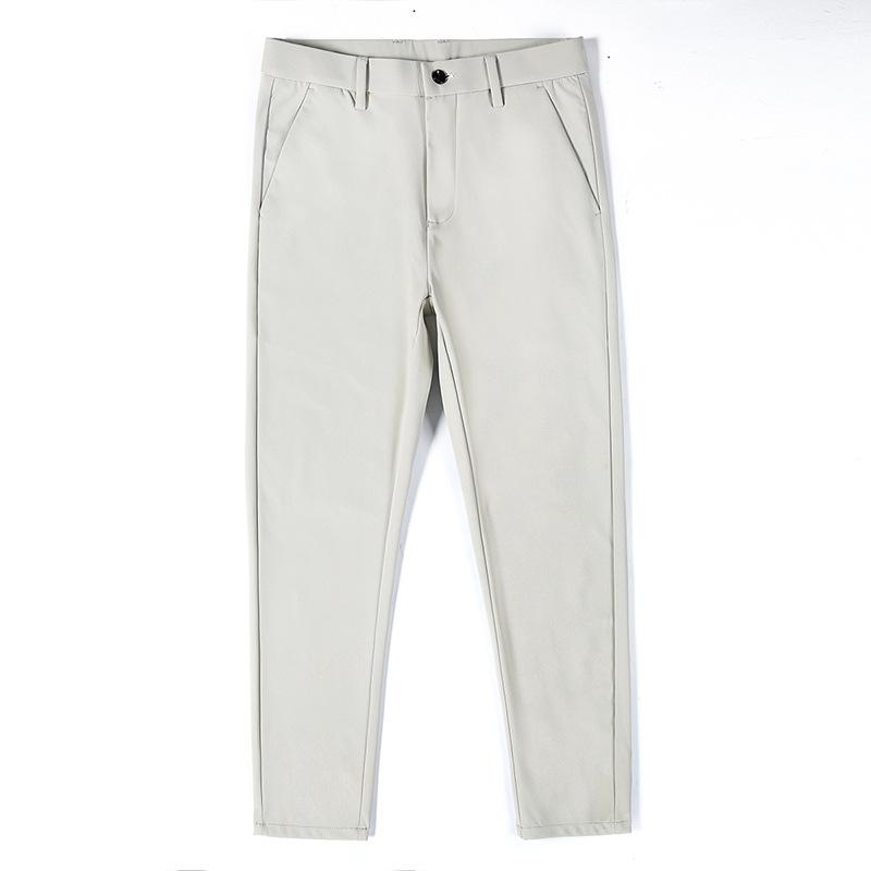 

Men s Summer Nine-point Pants Slim-fitting Small Foot Tapered Pants Men s New Versatile Casual Pants 38