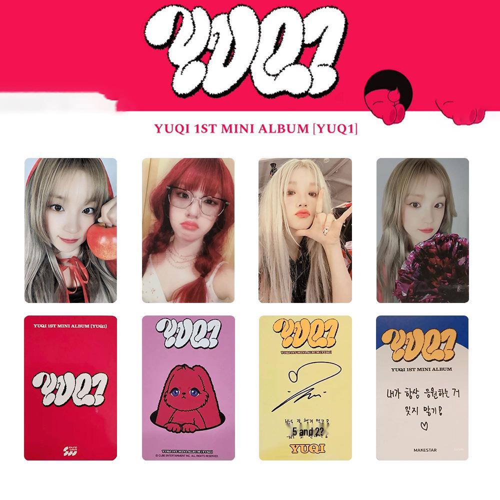 YUQI Special Edition: (G)I-DLE Song Yuqi SOLO Album Photocard