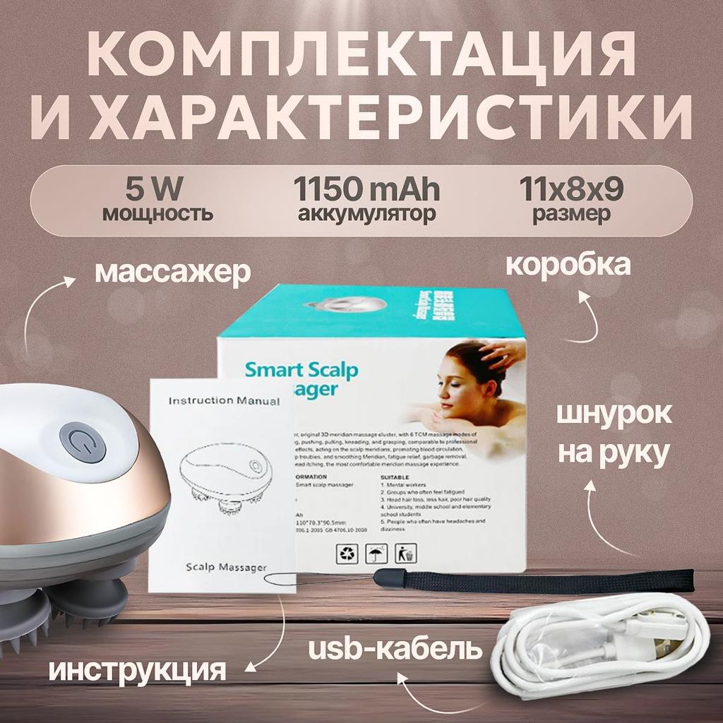 Head massager 'Smart Scalp'