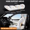 Breathable Mesh Lumbar Support Cushion Memory Foam Back Support Pillow  For Home Seat