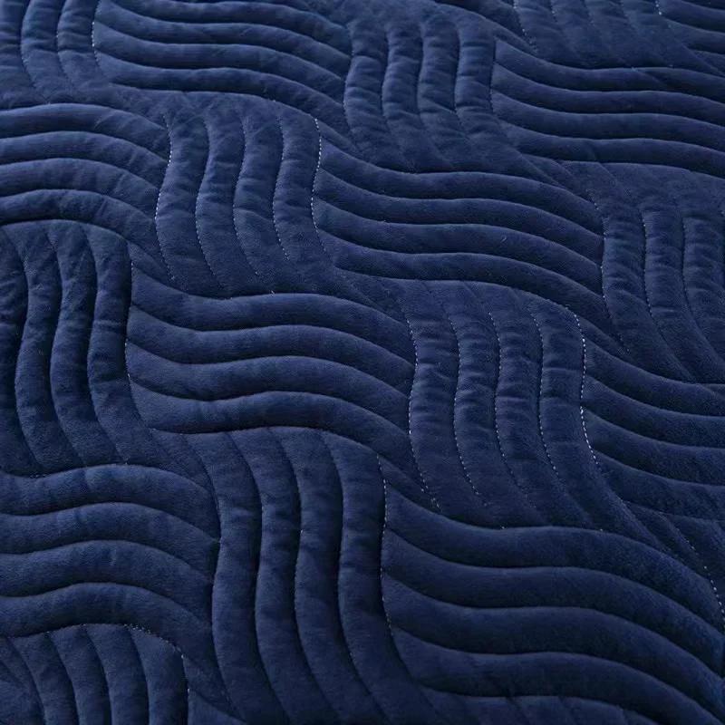 Couette ultra douce de qualité supérieure pour toutes les saisons, couvre-lit matelassé en velours doux, drap de lit léger et respirant