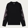 Europese en Amerikaanse herfst- en wintermode straat Y2K trend gepersonaliseerde print losse ronde hals trui top