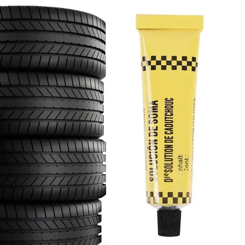Universal Car Tire Repair Glue Inner Tube Puncture Kit Cold Patch Rubber Cement for Motorcycle Bicycle Auto