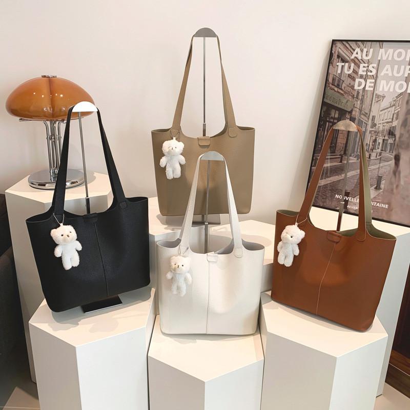 Wholesale Stylish Shoulder Bag Women's Bags 2024 Spring Trendy Pu Material Tote Bag