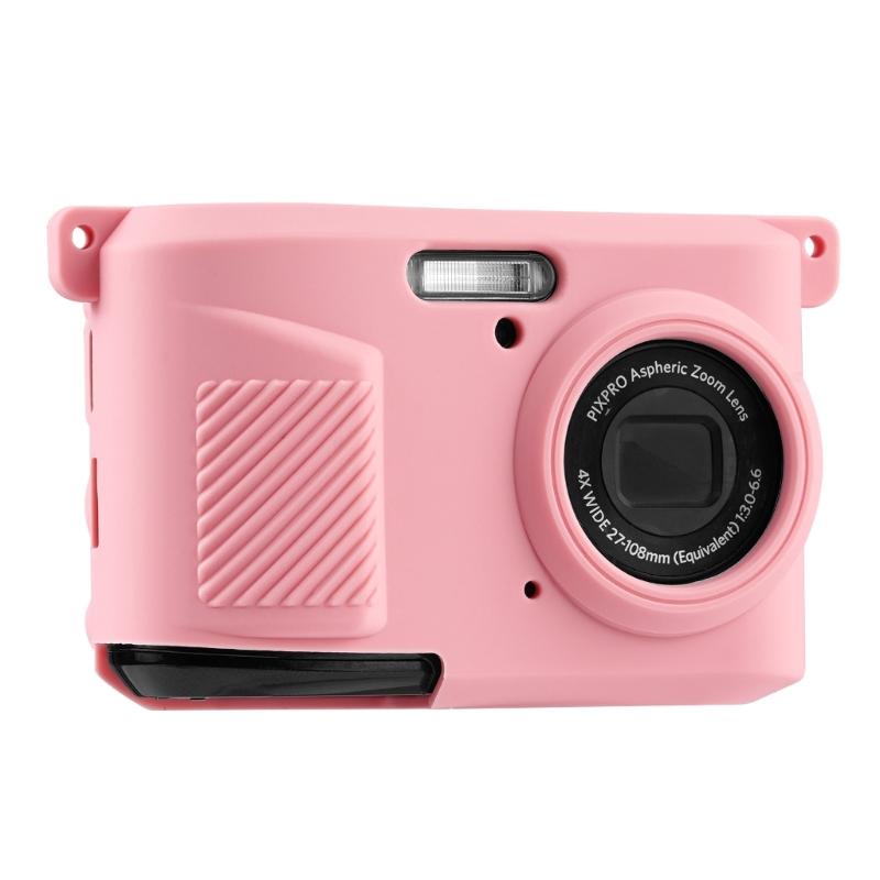 Premium Silicone Protective Cover For PIXPRO FZ45 Camera Case Shockproof Shell Durability Case with Shoulder Strap