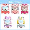 Adorable Reindeer Kids Backpack 2023 New Cartoon Plush Detachable Lightweight Bag