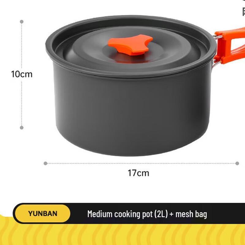 OEING Portable Outdoor Camping Cookware Set Medium