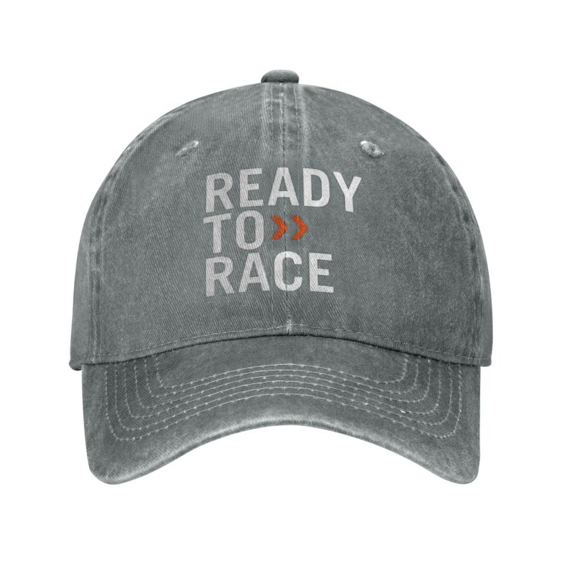 Personalized Ready To Race Cotton Baseball Cap Outdoor Unisex Women's Adjustable Enduro Motocross Bitumen Bike Life Dad Hat Autumn