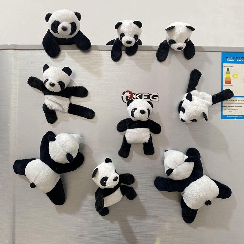 Roter Panda Magnet Plüschtier | Sichuan Souvenir Clip