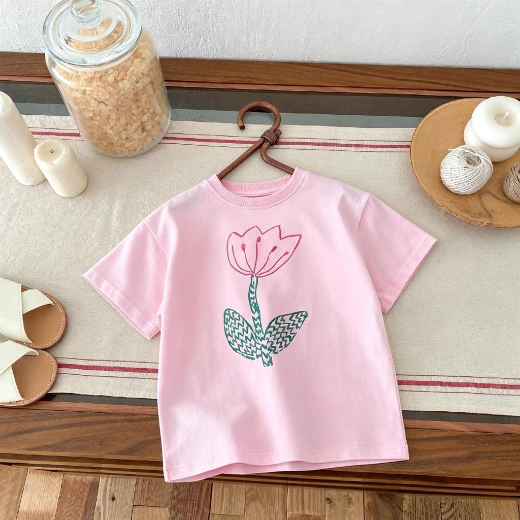 Strawberry Pattern Tshirt 2026 New Summer Fashion Casual Short Sleeved Round Neck Tshirt Top