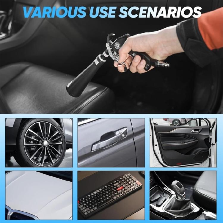 Multipurpose Dry Cleaning Tool Innovative Car Cleaning Solution Metal for Automotive Maintenance & Industrial Equipment