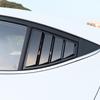 Carbon Fiber Textured Rear Window Louvers for Modern Elantra - Decorative Triangle Air Outlet Strip