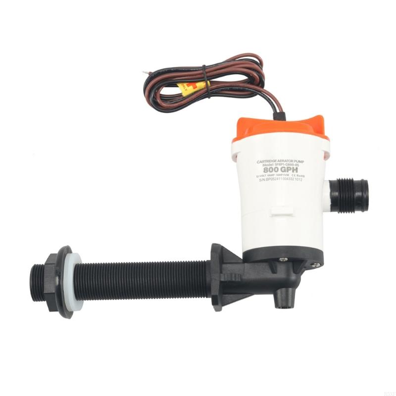 2025 Nova Operação 50dB 12V Marinho Com Filtro de Aço Inoxidável Instalação Rápida Para Pesca em Água Salgada Água Doce