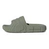 adidas Adilette 22 Slides Silver Green Women Sneakers Core-Black IG8264