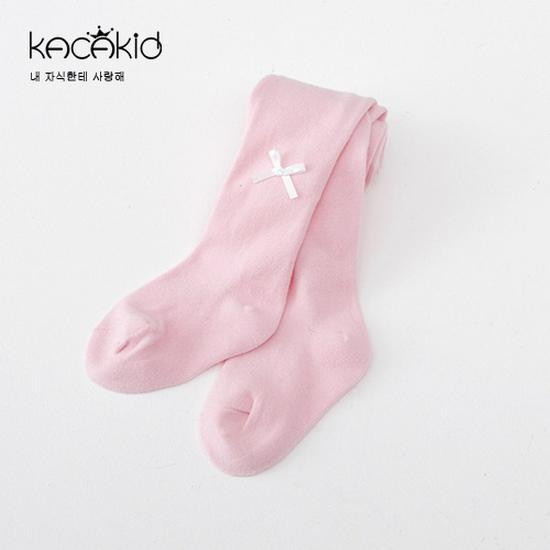 Autumn Cotton Baby Girls' Solid Color Tights and Leggings