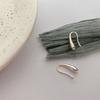 Curved Hook Small Drop Ear Hooks Fashion Earrings Minimalist Female Compact Breezy Wind Earrings Niche Temperament Hundred Matching Gift for Women