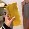Mittens Driving Gloves Solid Color Men Half-finger Gloves Female Gloves Knitted Mittens Plus Velvet