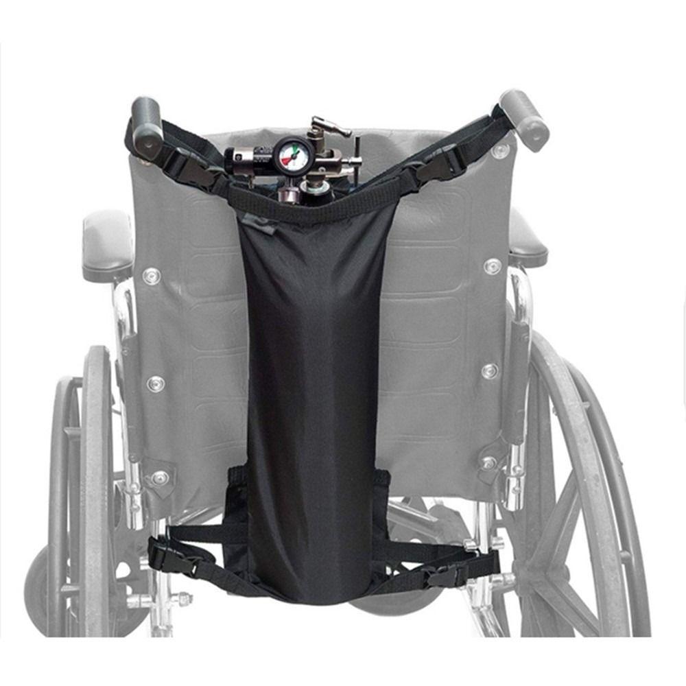 Waterproof Oxygen Tank Holder Breathable Portable Cylinder Transport Backpack Black Adjustable Oxygen Cylinder Bag