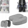 Memory Foam Seat Cushion for Office Chairs - Relieves Tailbone Pain and Improves Posture