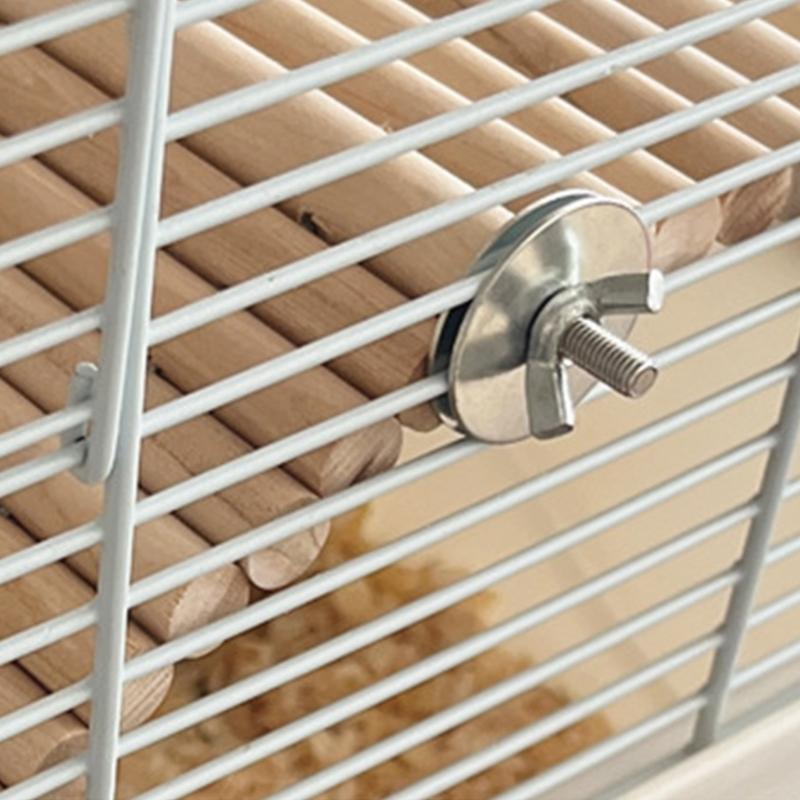 Gerbil Redeli puidust silla võrkkiik, mis sobib päkapikule Tšintšiljadele Puidust kiik hamstritele Hiir X3UC