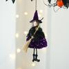Halloween Witch Hanging Decoration Flying Witches Doll Spooky Witch Figurine Garden Yard Haunted House Decor