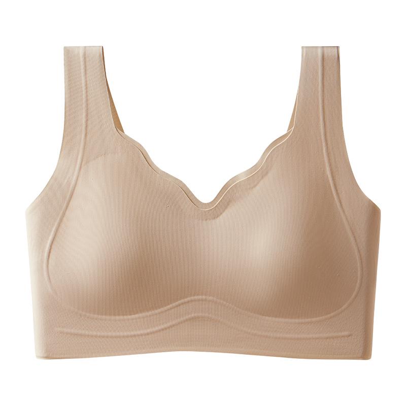 Lightweight Seamless Nude Feel Uplift Bra with Invisible Lifting Support