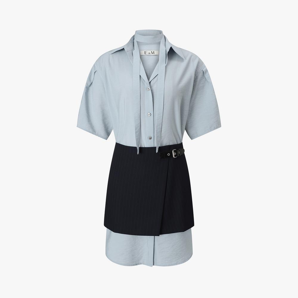 Ibiem Skirt Overtie Tie Layered Dress Emq6Wop070
