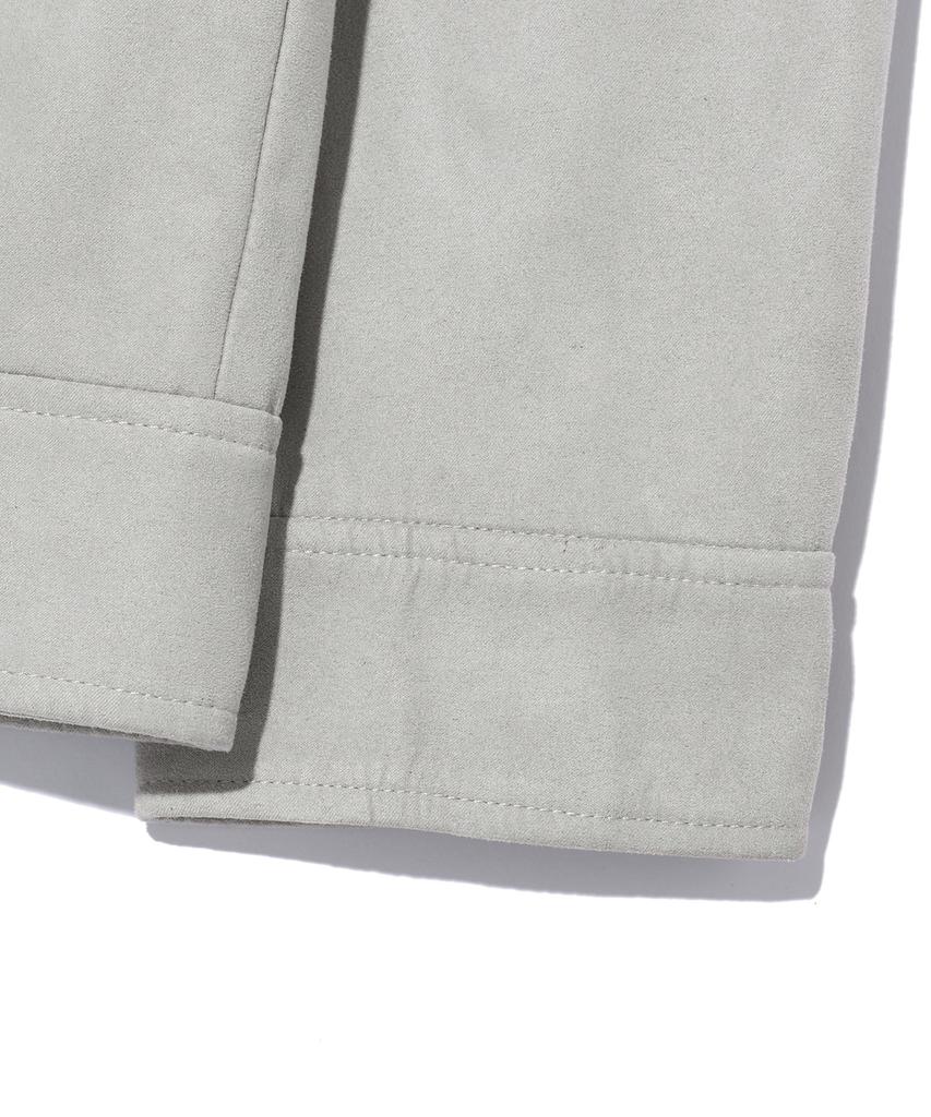SIGNIFICANT Suede Harrington Jacket Lr1Ju005_Beige