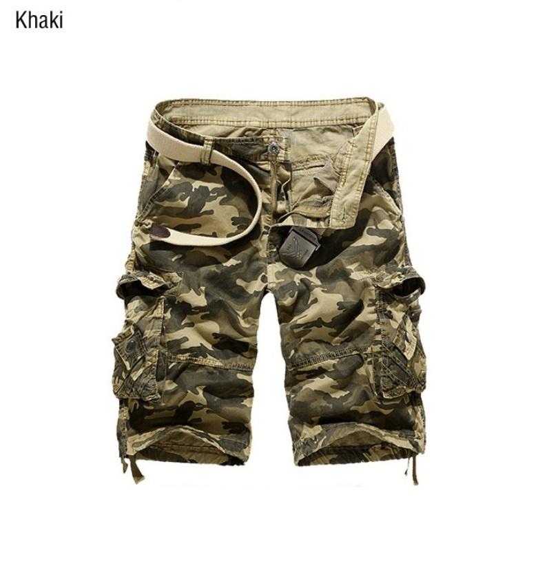 Premium Quality Men Sport Camouflage Cargo Shorts With Military Combat Design