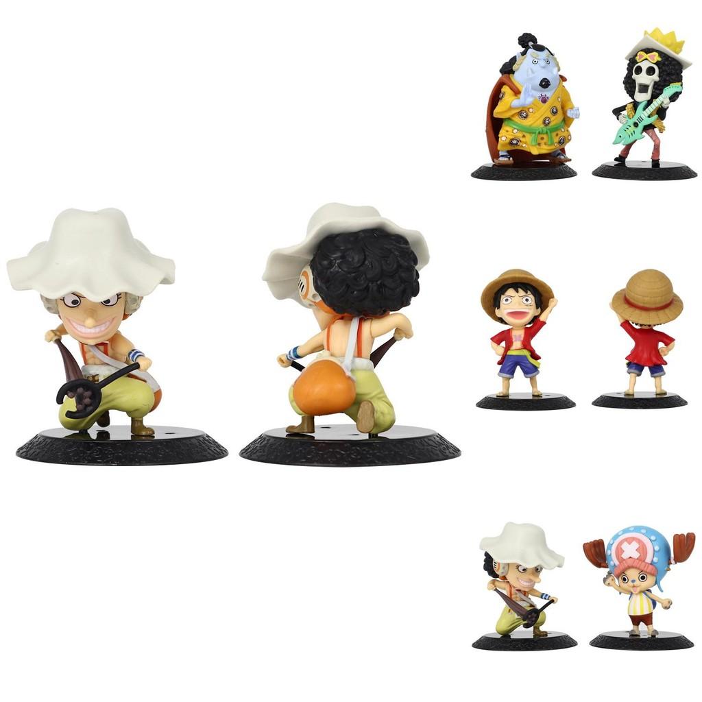 Charmante One Piece Anime Blind Box Sammelfiguren Inklusive Luffy Zoro Nami Ideal Für Tortenaufsätze