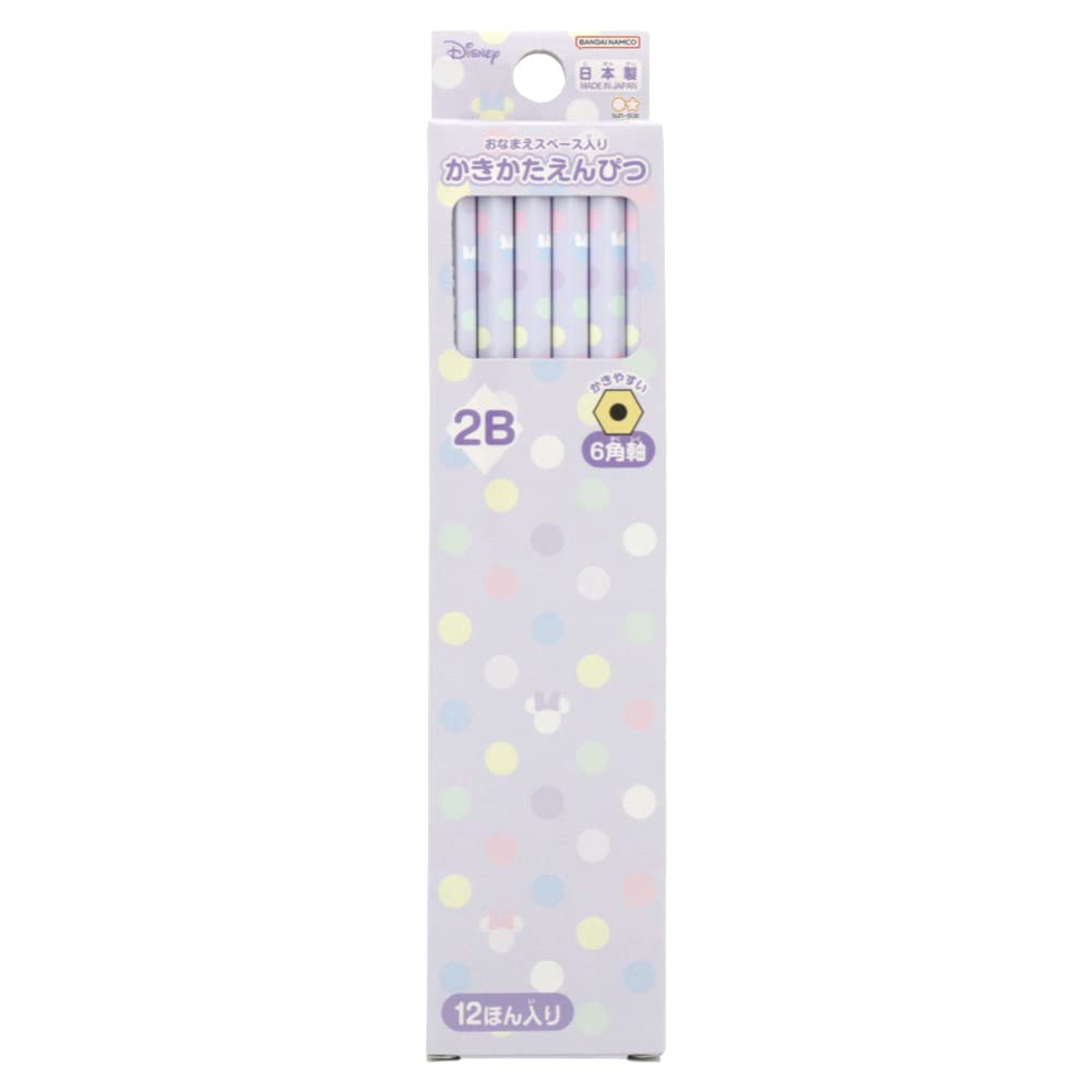 

Stationery Disney 2025 New School Supplies Minnie S5020778 Sun-Star Pencils, Dozen, Character, Mouse, Violet,