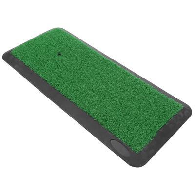 Podložka pro nácvik golfového švihu Golfové tréninkové pomůcky Cvičná podložka Umělá tráva Gumová podložka