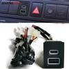 12V/24V Car Dual QC3.0 USB Type-c PD Charger Interface Adapter Charging Socket Fit For POLO 2002 - 2009 Accessories