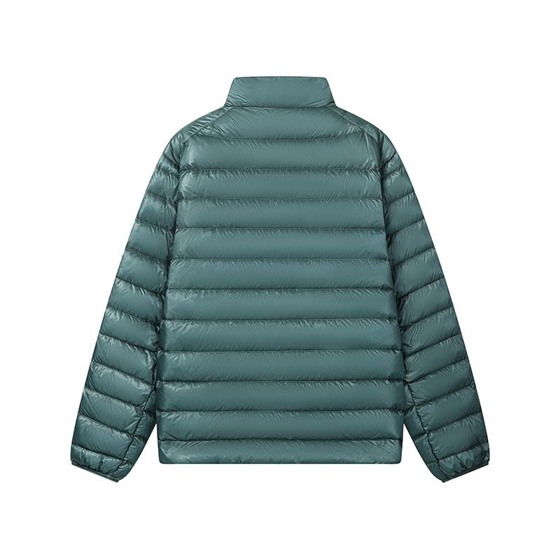 Men's Jacket FILA Down Jacket Men's Gray Blue Green