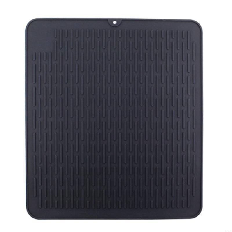 

Multifunctional Silicone Drying Mat Placemat for Kitchen and Pet Accessories X3UC чорний
