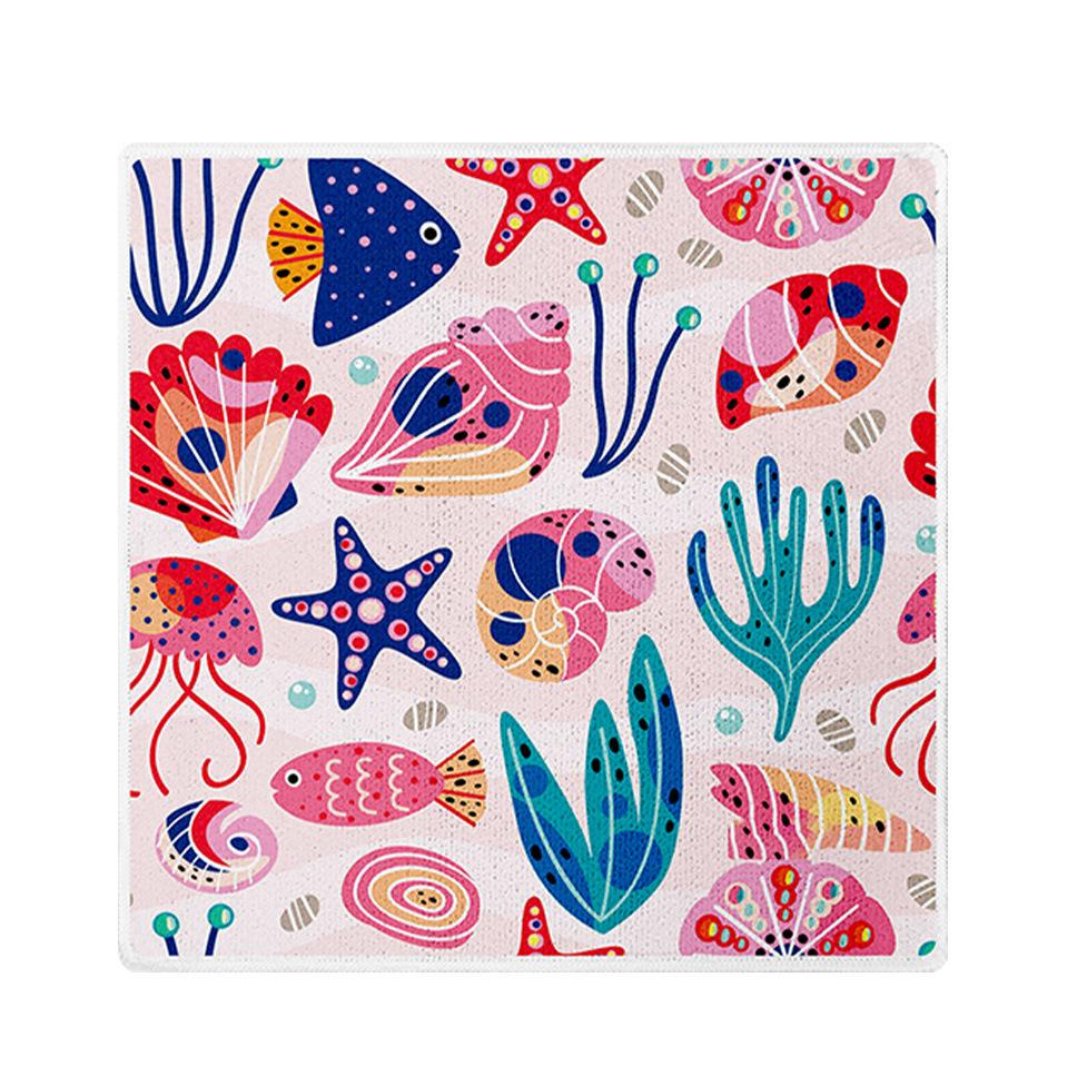 Dishwashing Cloth Kitchen Rag Custom Scouring Pad Household Products Multifunctional Cleaning Towel 30*30CM 10 Piece Microfiber