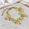 Dainty Beaded Bracelet Beaded Handmade Wrist Jewelry Wrist Hand Accessory  For Women