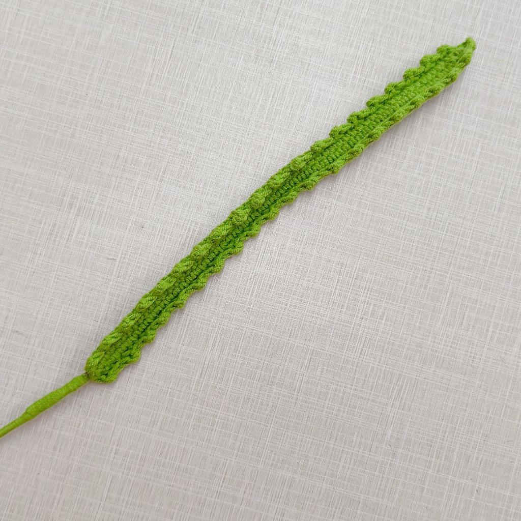 Foglie creative all'uncinetto Lavorazione a maglia Foglia Fiore all'uncinetto Mazzo Decorazione Pianta tessuta a mano Decorazione per la casa