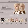 Hot selling all-in-one winter warm outdoor hiking plush knitted hat, outdoor cycling, face, neck cover warm hat